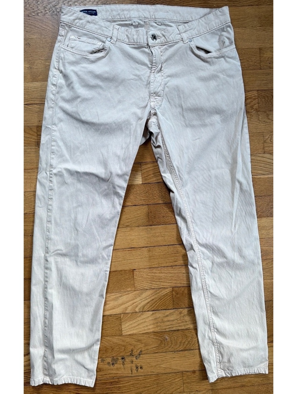 35x32 - Men - Peter Millar Crown Crafted Beige Casual Pants